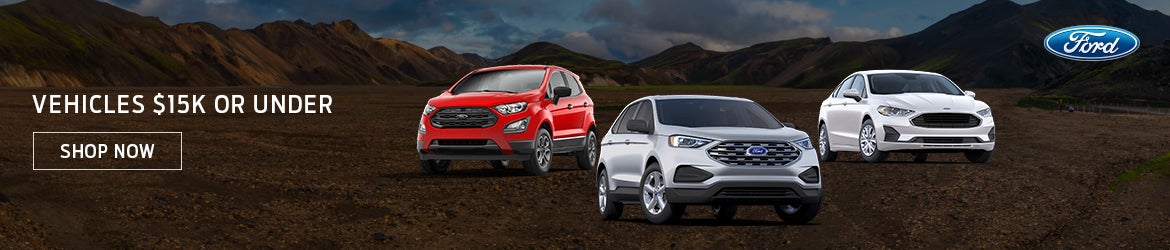 Vehicles $15k or under